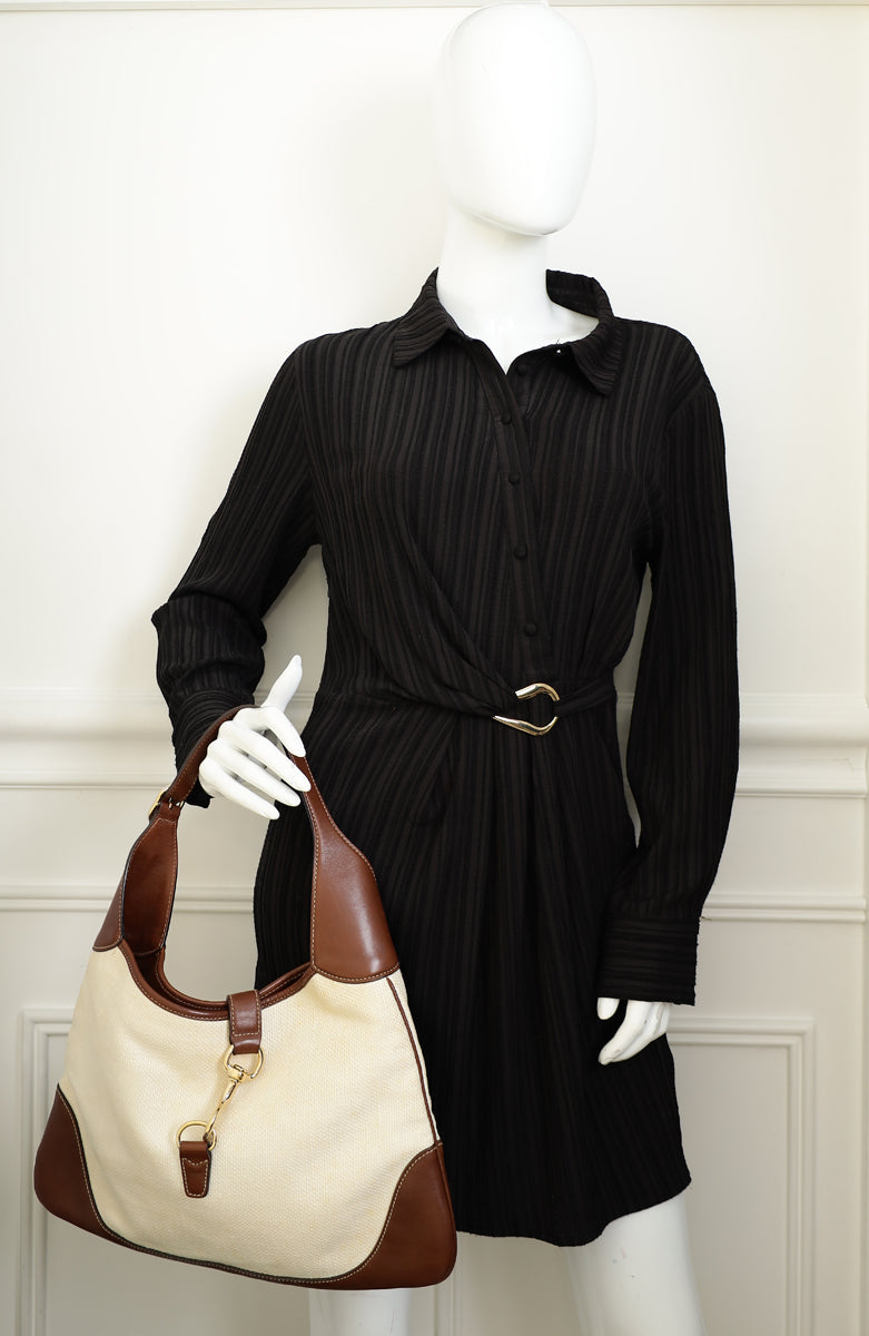 Gucci Bicolor Jackie O Hobo Bag