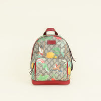 Gucci Multicolor Tian GG Supreme Small Backpack Bag