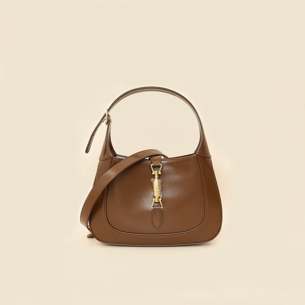 Gucci Brown Jackie 1961 Shoulder Bag-Gucci-THE CLOSET