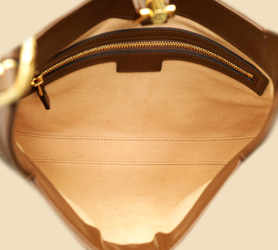 Gucci Brown Jackie 1961 Shoulder Bag-Gucci-THE CLOSET