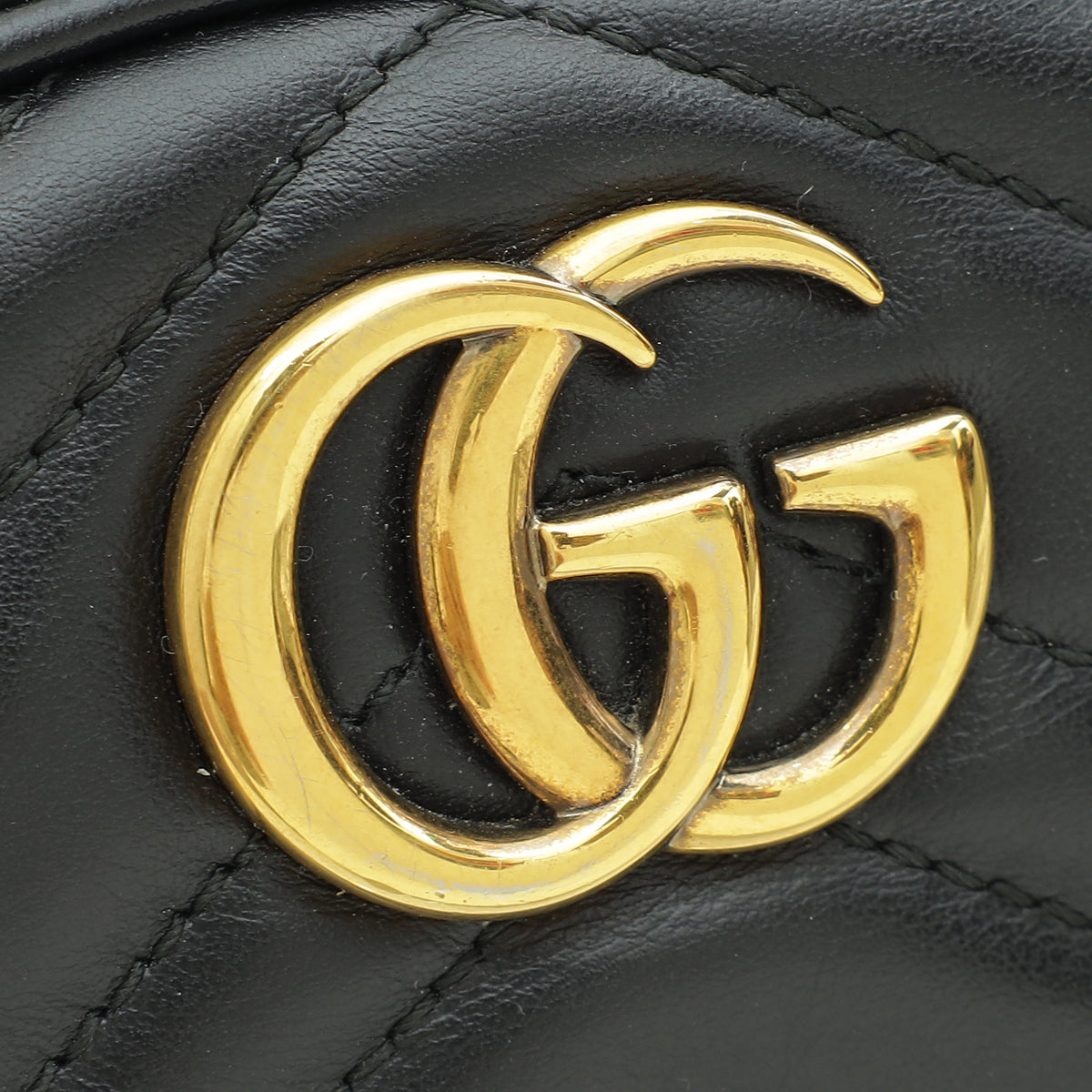 Gucci Black GG Marmont Mini Camera Bag-Gucci-THE CLOSET