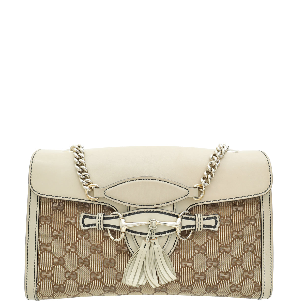 Gucci Bicolor GG Emily Medium Shoulder Bag-Gucci-THE CLOSET