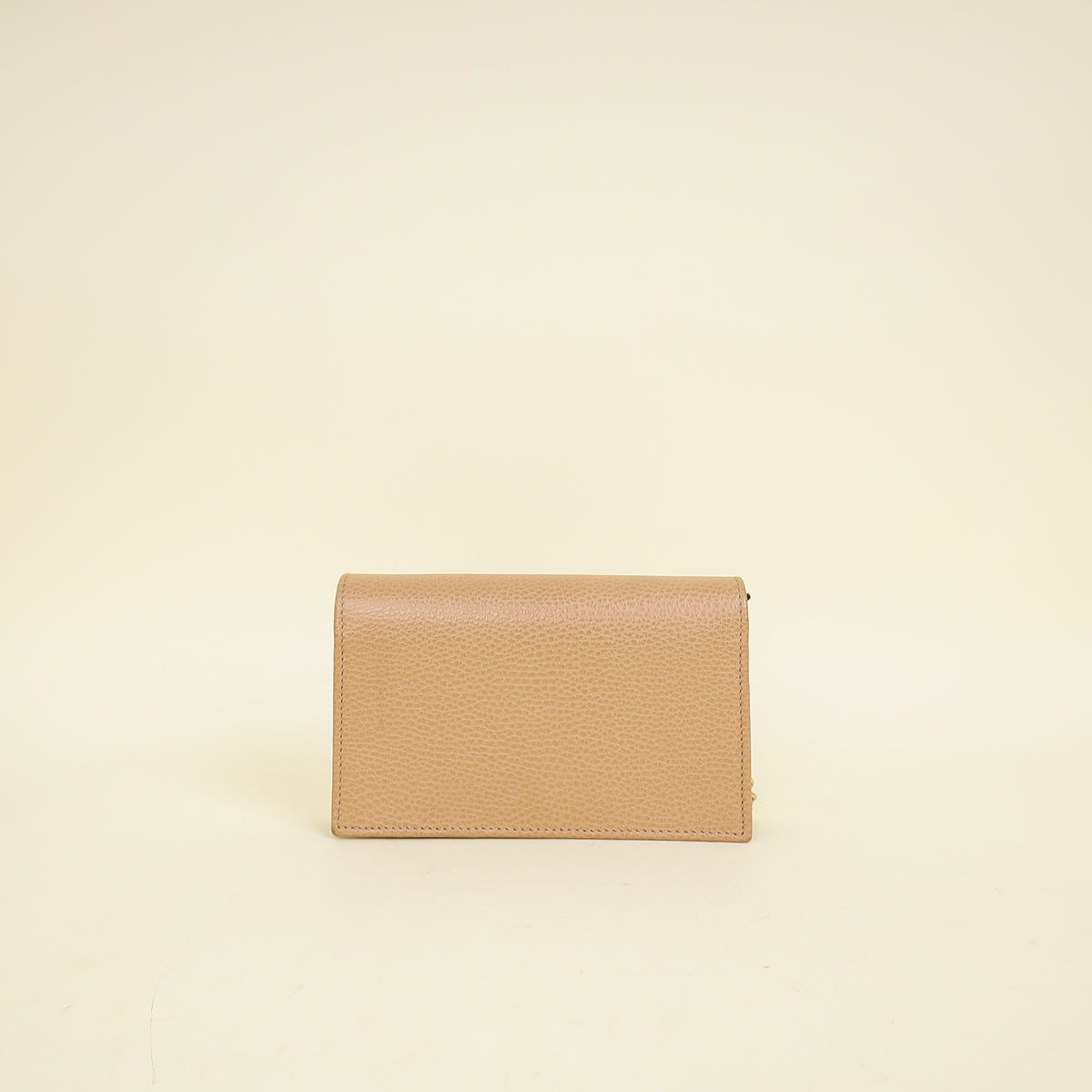 Gucci Beige Interlocking G Chain Wallet