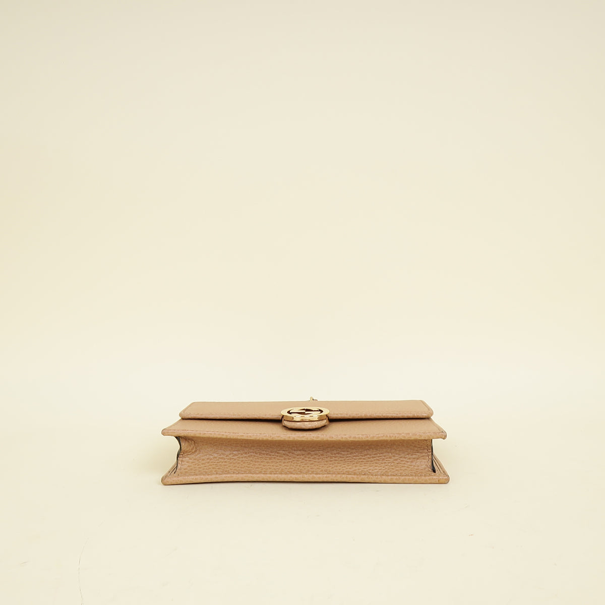 Gucci Beige Interlocking G Chain Wallet