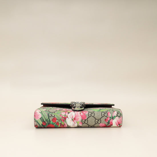 Gucci Ebony Multicolor GG Supreme Blooms Mini Dionysus Chain Bag-Gucci-THE CLOSET