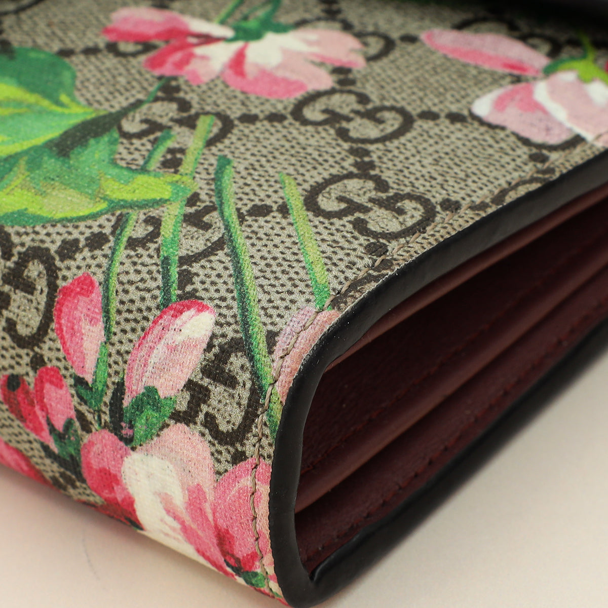 Gucci Ebony Multicolor GG Supreme Blooms Mini Dionysus Chain Bag-Gucci-THE CLOSET