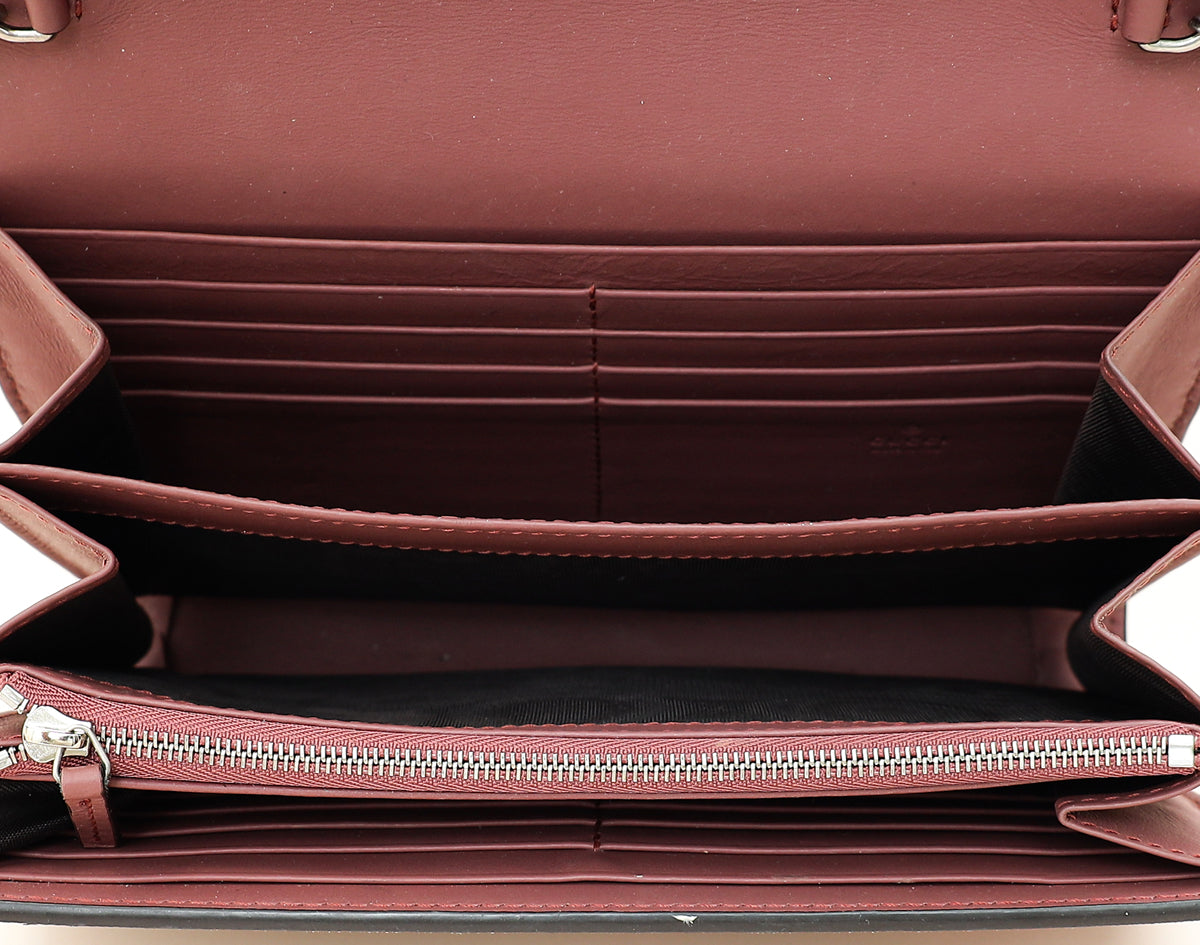 Gucci Ebony Multicolor GG Supreme Blooms Mini Dionysus Chain Bag-Gucci-THE CLOSET