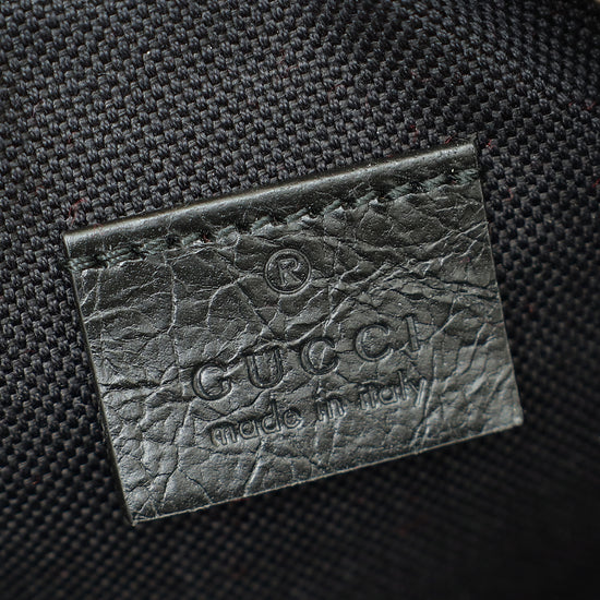 Gucci Black Cracked Morpheus Belt Bag-Gucci-THE CLOSET