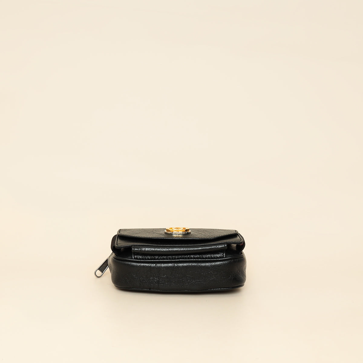 Gucci Black Cracked Morpheus Belt Bag-Gucci-THE CLOSET