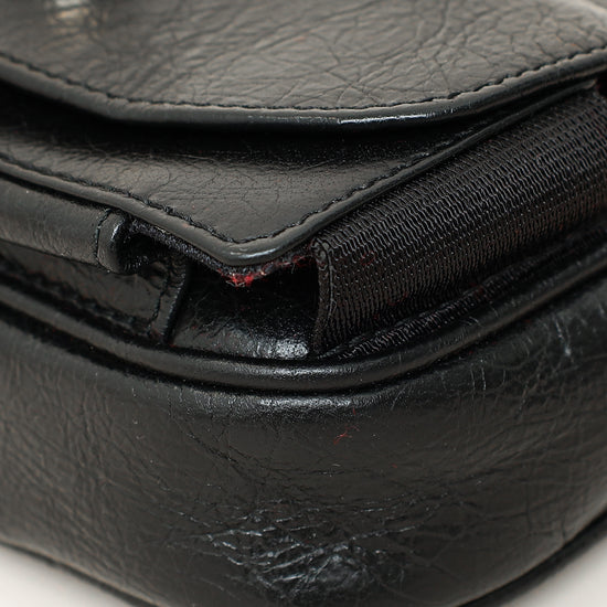 Gucci Black Cracked Morpheus Belt Bag-Gucci-THE CLOSET