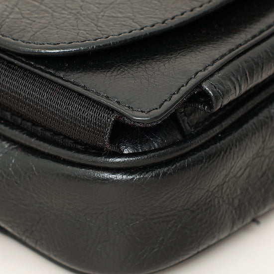 Gucci Black Cracked Morpheus Belt Bag-Gucci-THE CLOSET