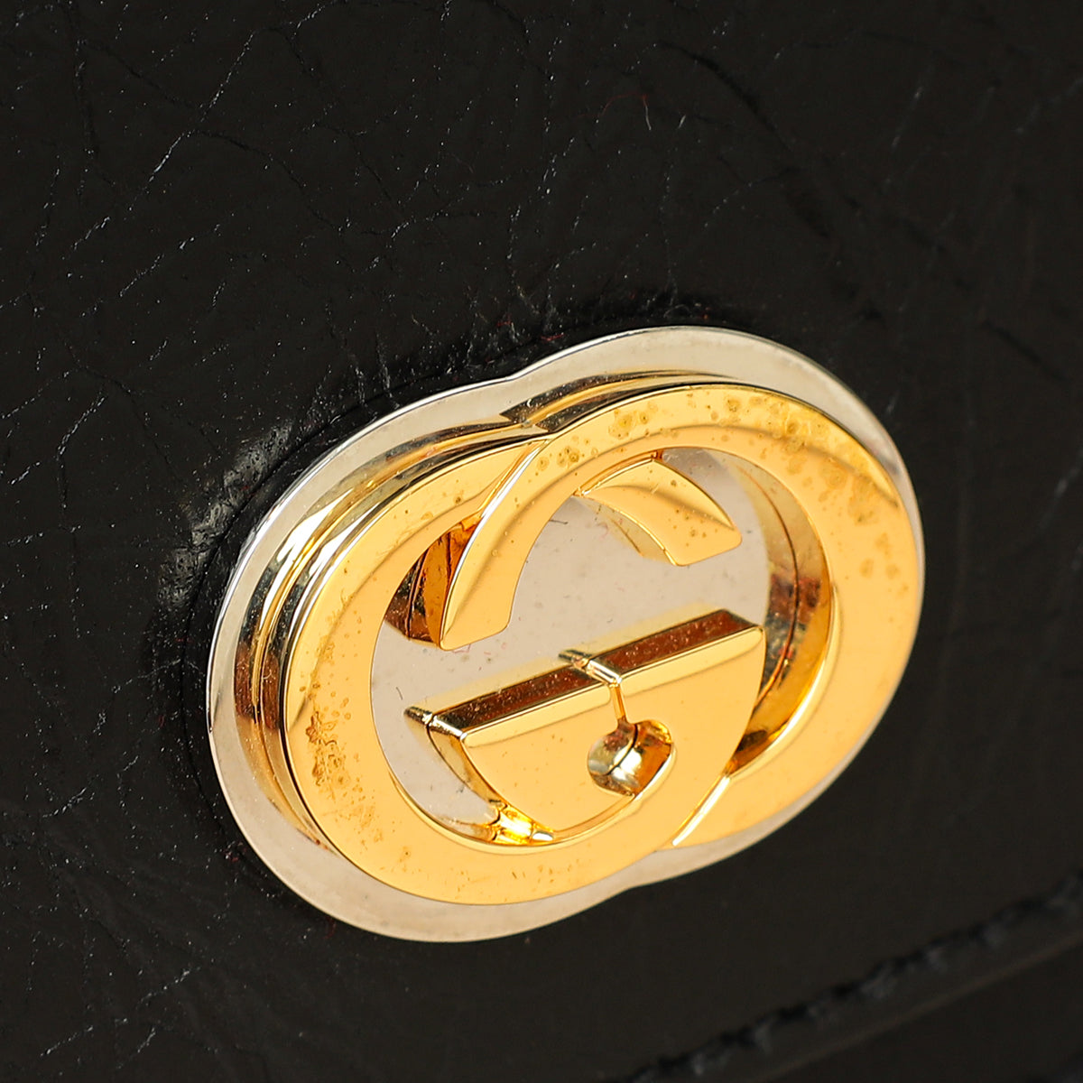 Gucci Black Cracked Morpheus Belt Bag-Gucci-THE CLOSET