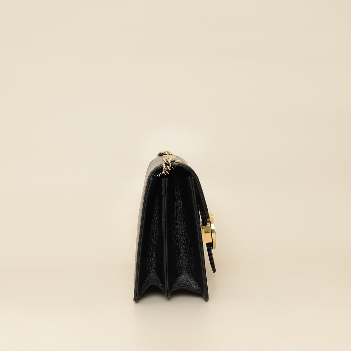 Gucci Black Interlocking G Chain Bag-Gucci-THE CLOSET