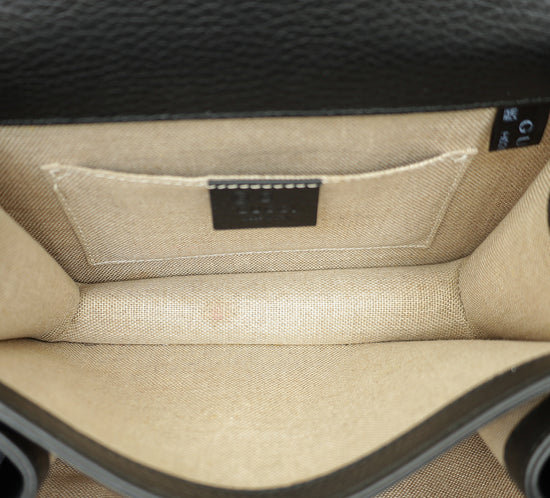 Gucci Black Interlocking G Chain Bag-Gucci-THE CLOSET