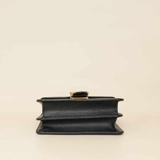 Gucci Black Interlocking G Chain Bag-Gucci-THE CLOSET