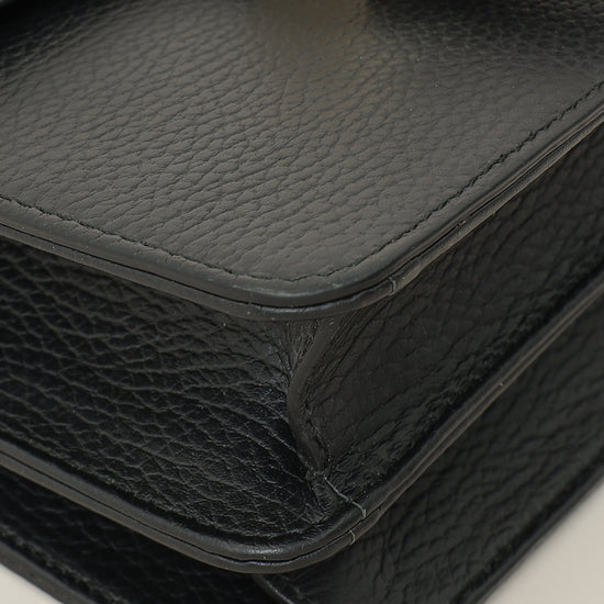 Gucci Black Interlocking G Chain Bag-Gucci-THE CLOSET