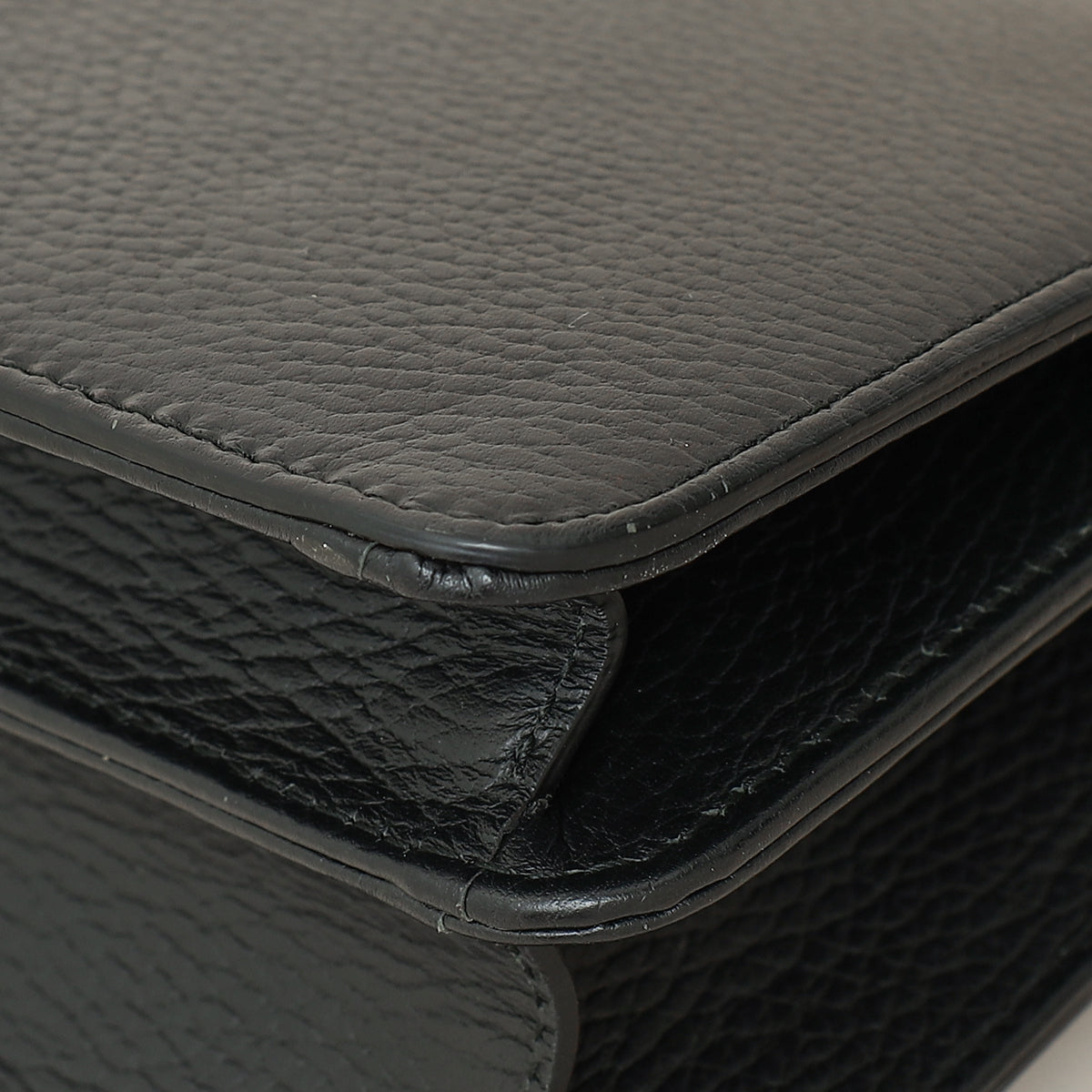 Gucci Black Interlocking G Chain Bag-Gucci-THE CLOSET