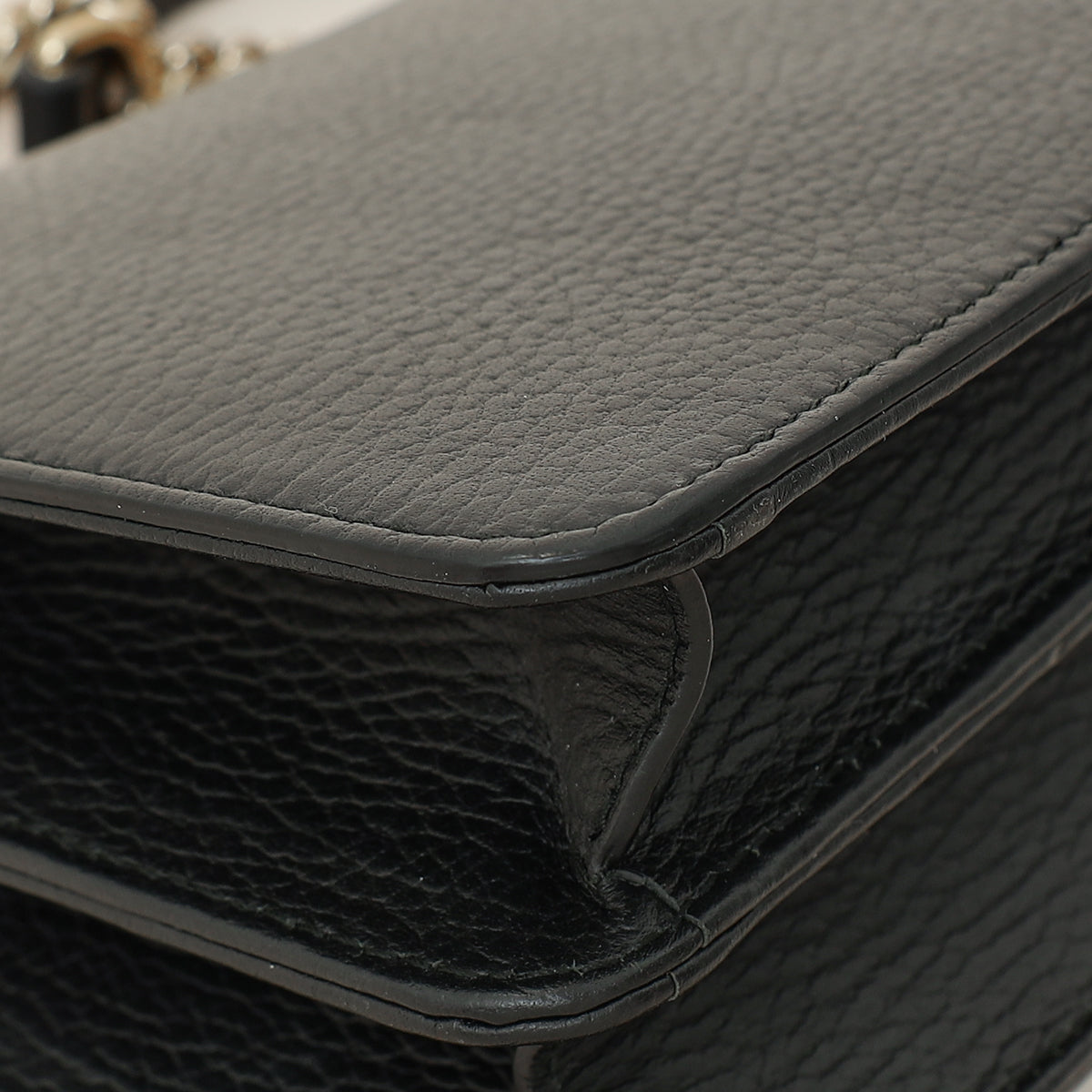 Gucci Black Interlocking G Chain Bag-Gucci-THE CLOSET