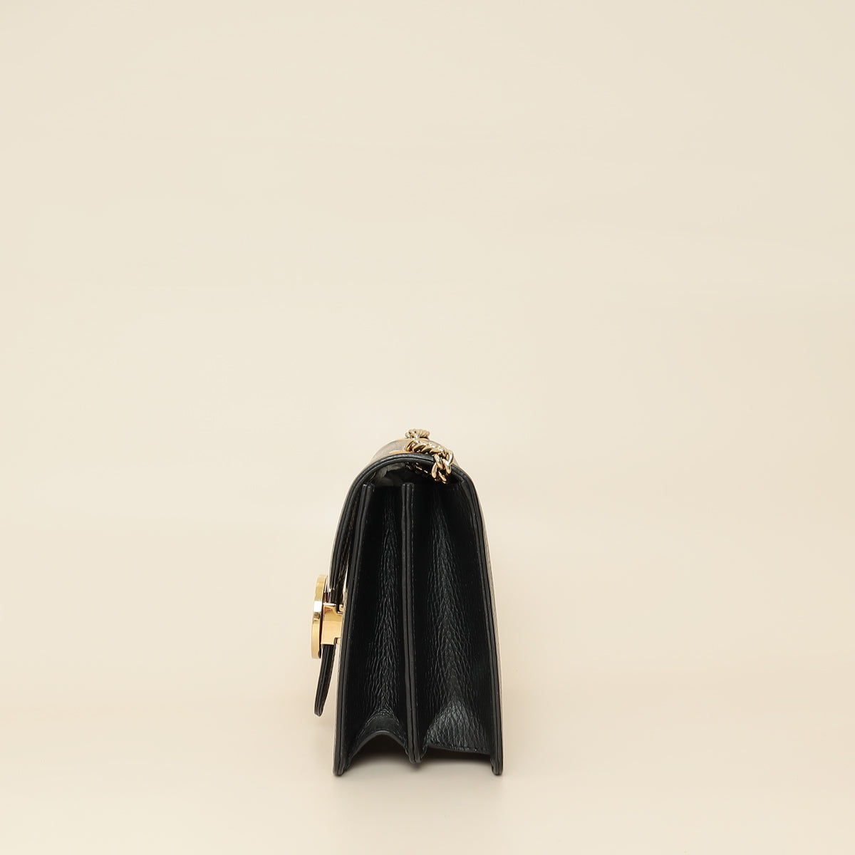 Gucci Black Interlocking G Chain Bag-Gucci-THE CLOSET