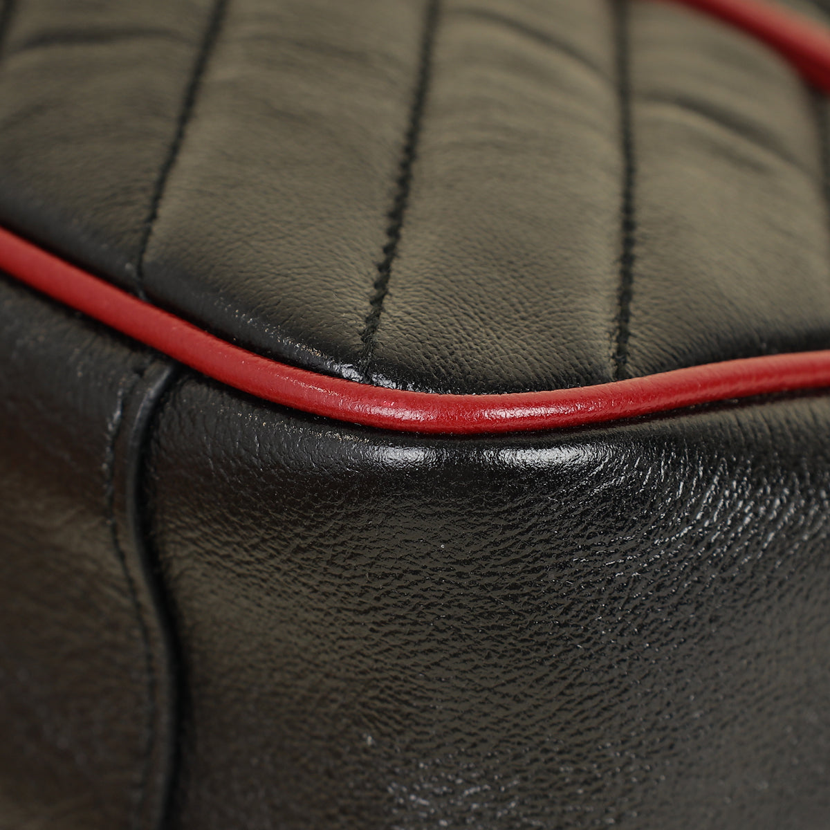 Gucci Black Torchon GG Marmont Medium Shoulder Bag