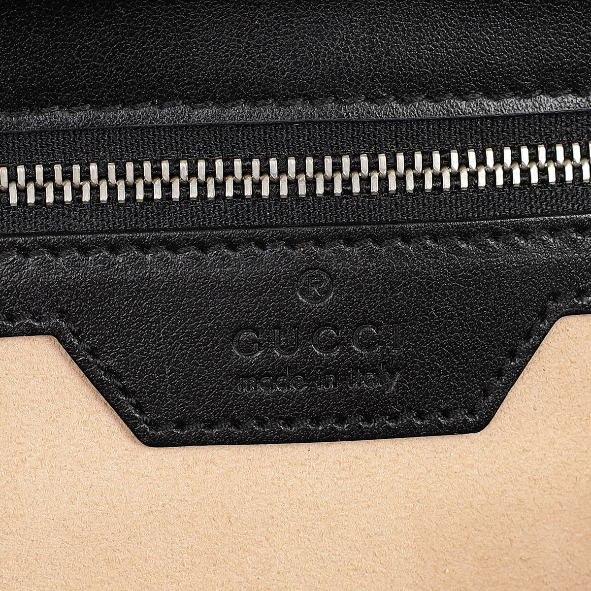 Gucci Black Mix Quilt GG Marmont Medium Shoulder Bag