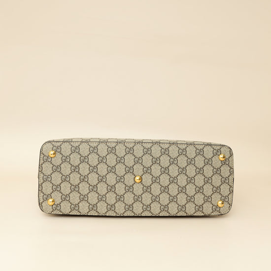 Gucci Bicolor GG Supreme Handles Tote Bag-Gucci-THE CLOSET