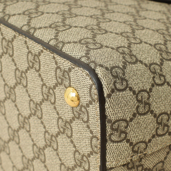 Gucci Bicolor GG Supreme Handles Tote Bag-Gucci-THE CLOSET