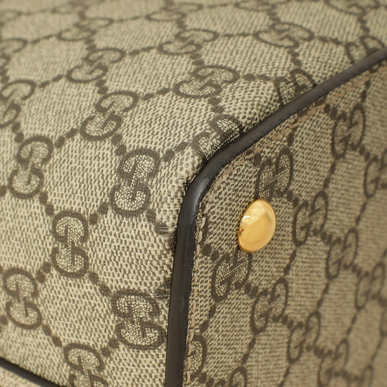 Gucci Bicolor GG Supreme Handles Tote Bag-Gucci-THE CLOSET