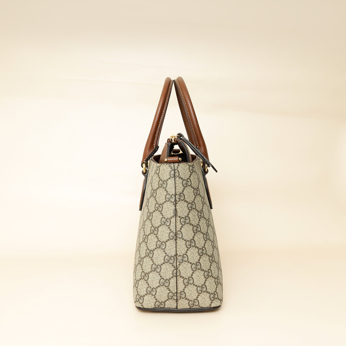 Gucci Bicolor GG Supreme Handles Tote Bag-Gucci-THE CLOSET