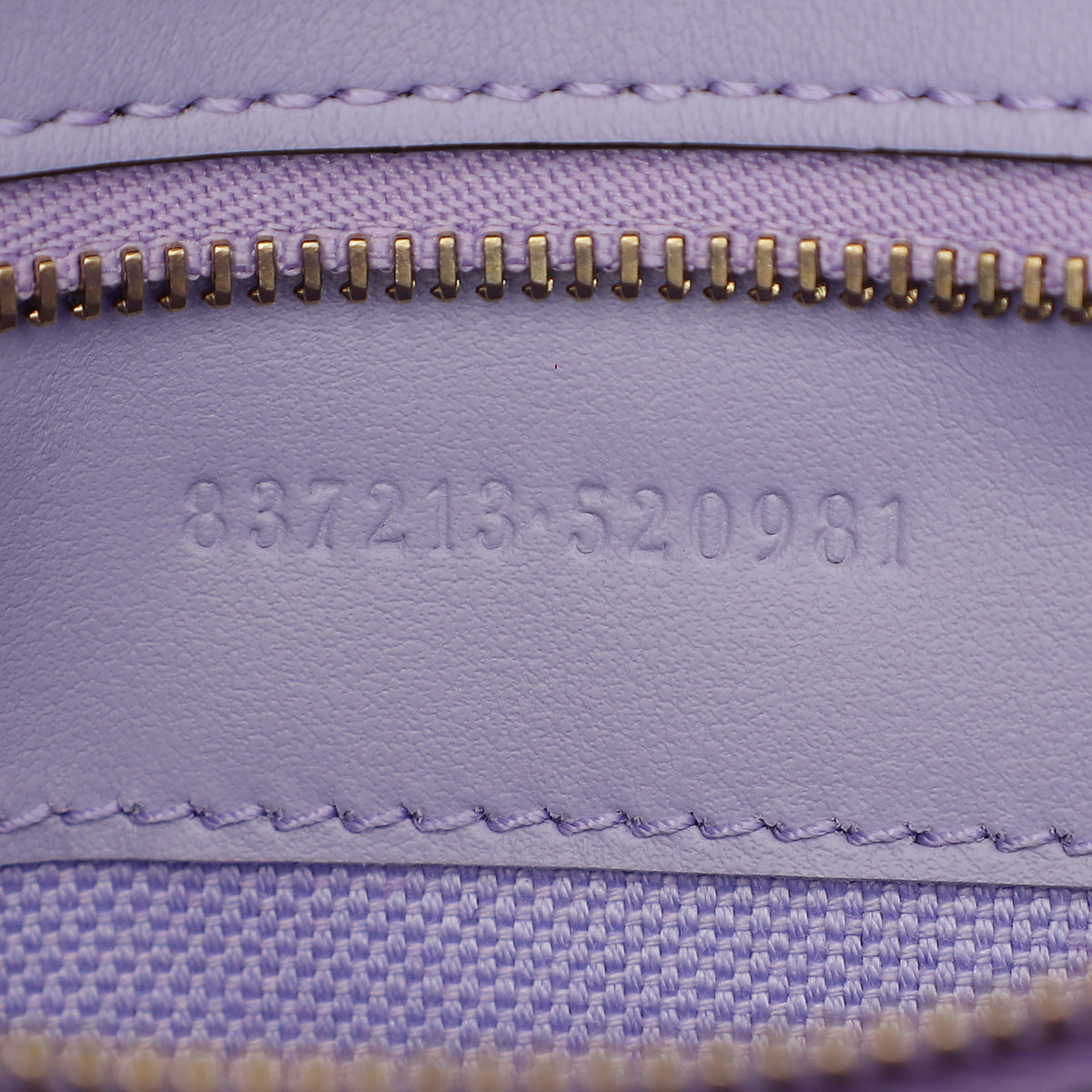 Gucci Lilac GG Denim GG Marmont Medium Shoulder Bag-Gucci-THE CLOSET