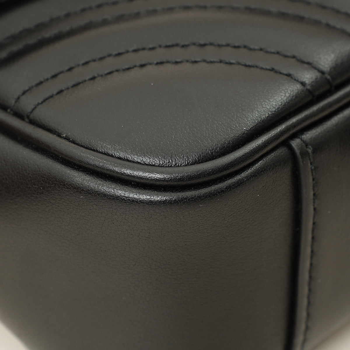 Gucci Black GG Marmont Small Shoulder Bag-Gucci-THE CLOSET