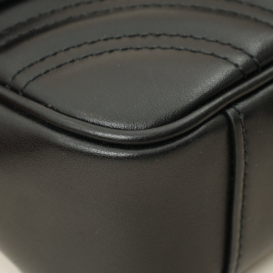 Gucci Black GG Marmont Small Shoulder Bag-Gucci-THE CLOSET