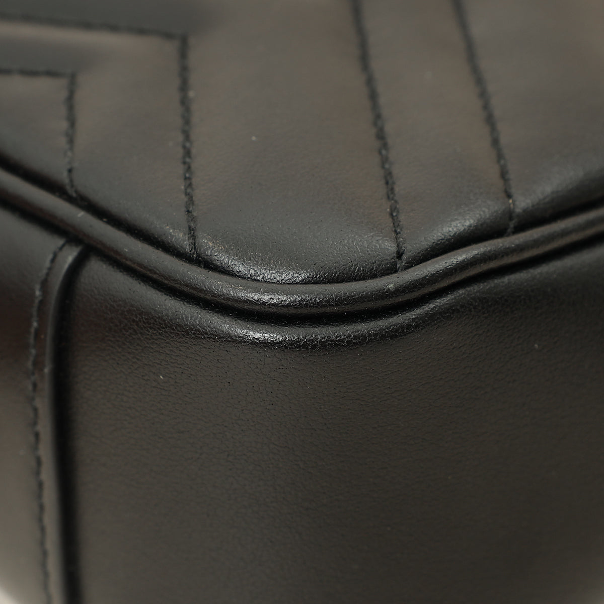 Gucci Black GG Marmont Small Shoulder Bag-Gucci-THE CLOSET