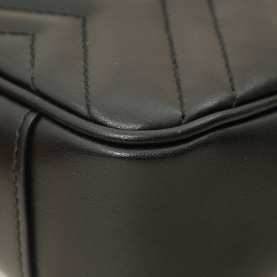 Gucci Black GG Marmont Small Shoulder Bag-Gucci-THE CLOSET