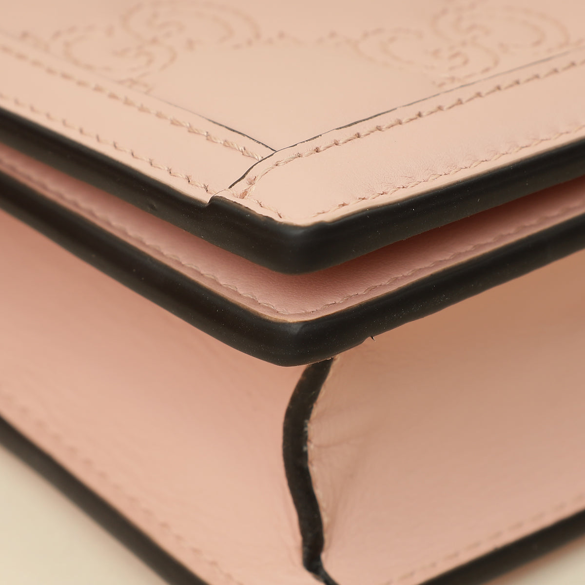 Gucci Light Pink GG Matelasse Wallet on Chain-Gucci-THE CLOSET