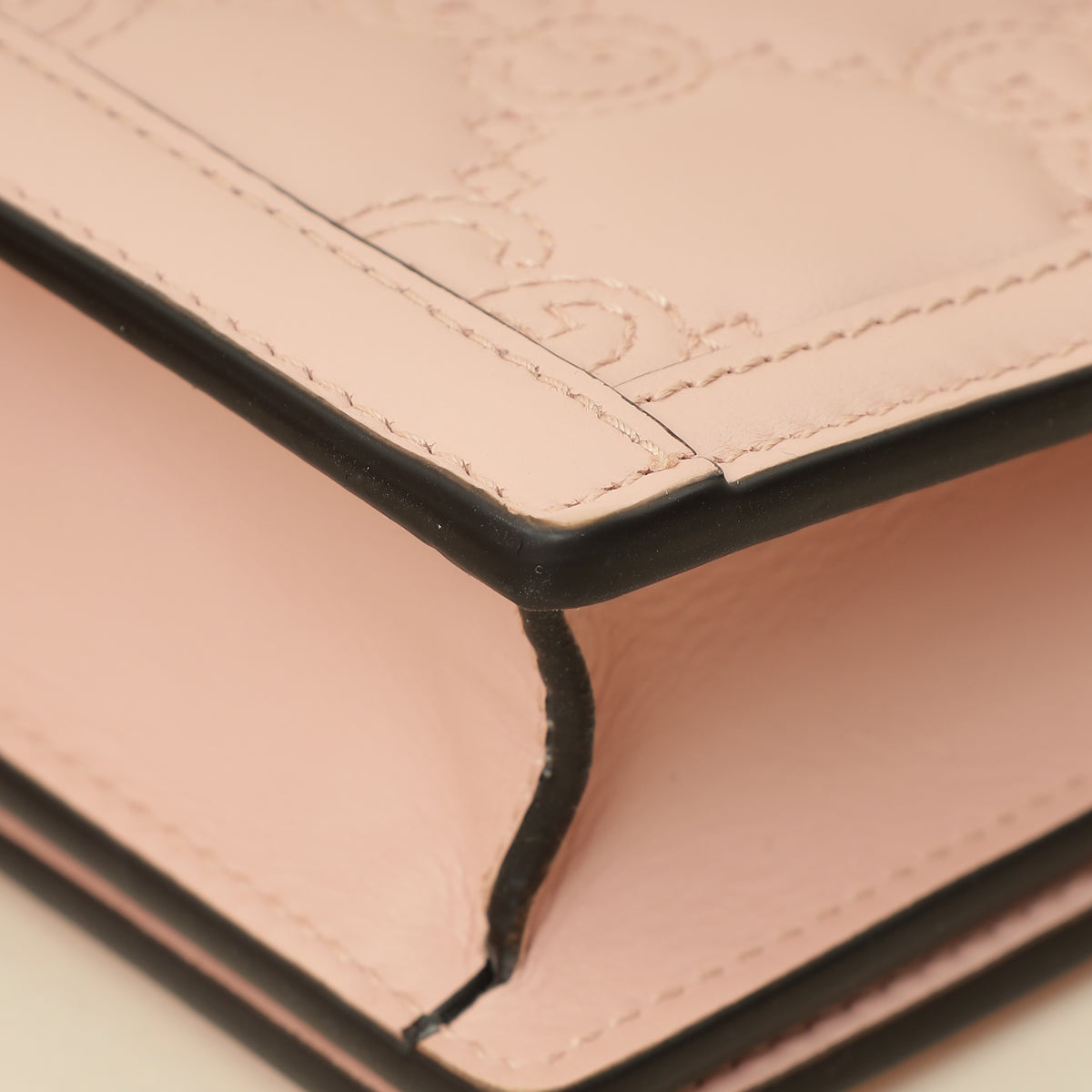 Gucci Light Pink GG Matelasse Wallet on Chain-Gucci-THE CLOSET