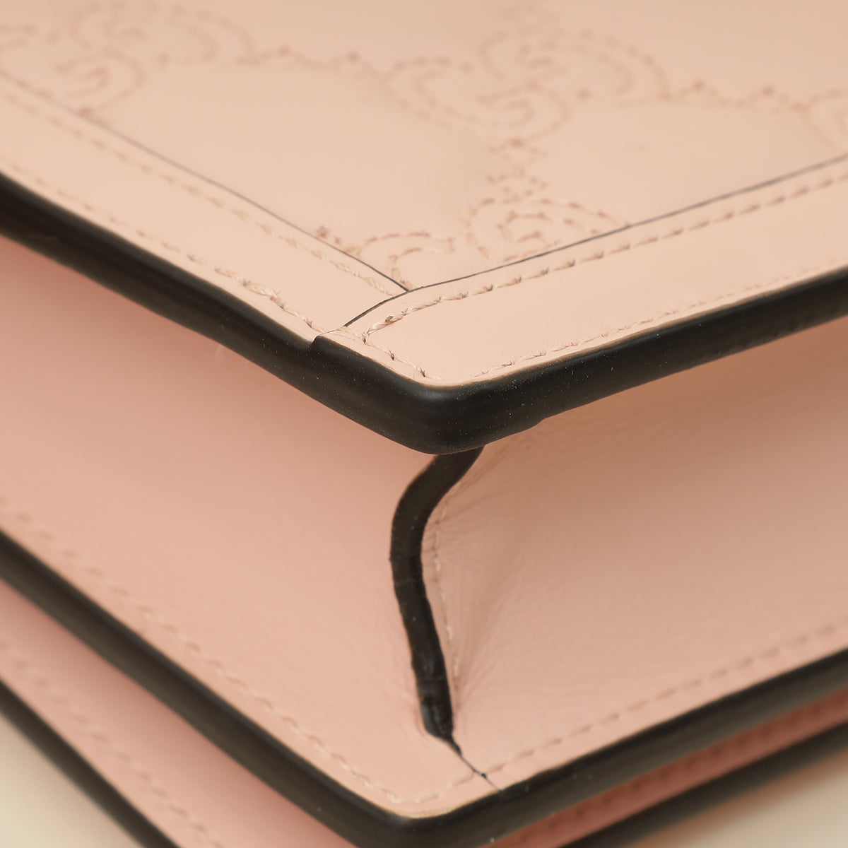 Gucci Light Pink GG Matelasse Wallet on Chain-Gucci-THE CLOSET