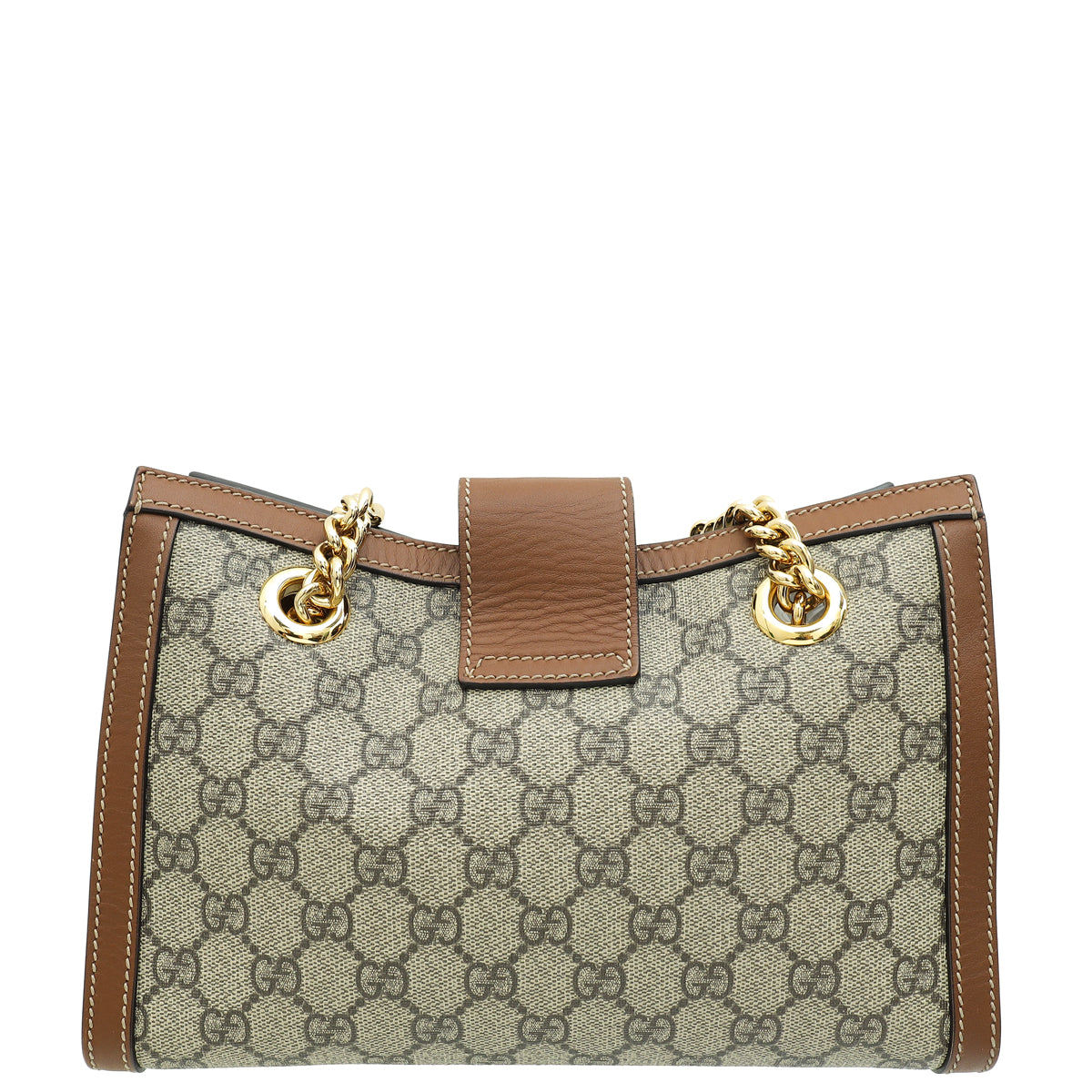 Gucci GG Supreme Padlock Tote Small Bag-Gucci-THE CLOSET