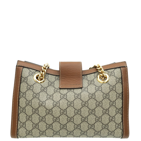 Gucci GG Supreme Padlock Tote Small Bag