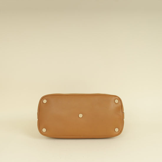 Gucci Brown GG Guccissima Dome Satchel Bag