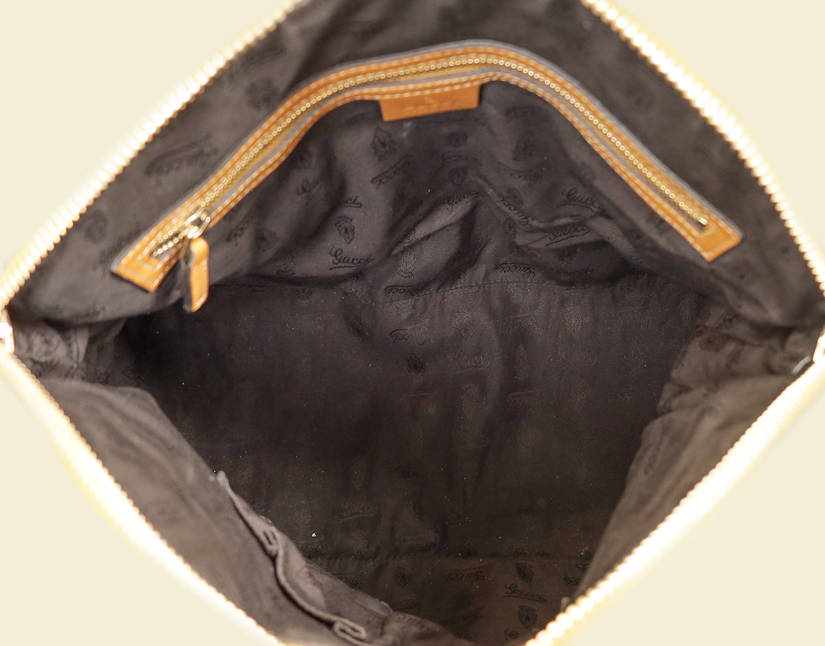 Gucci Brown GG Guccissima Dome Satchel Bag