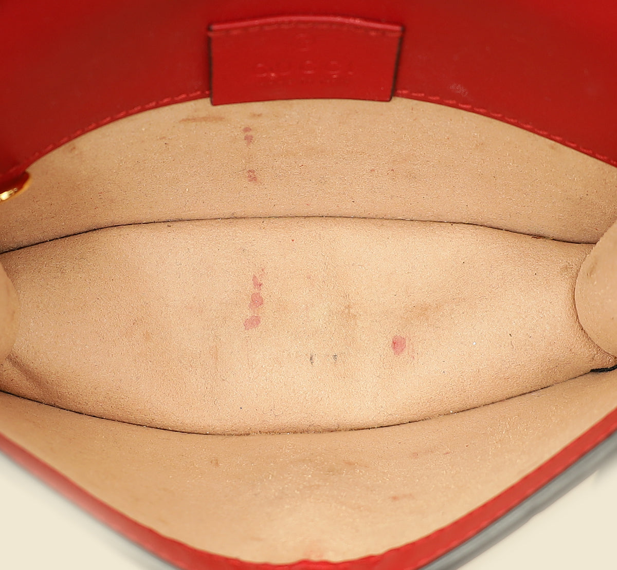 Gucci Red Super Mini Sylvie Chain Bag-Gucci-THE CLOSET