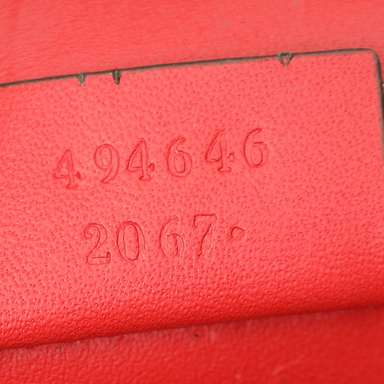 Gucci Red Super Mini Sylvie Chain Bag-Gucci-THE CLOSET