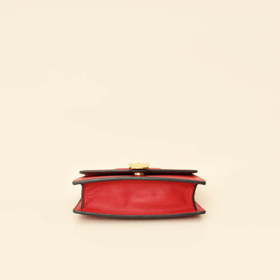 Gucci Red Super Mini Sylvie Chain Bag-Gucci-THE CLOSET