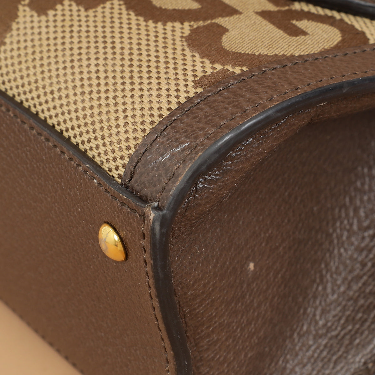 Gucci Bicolor Jumbo GG Mini Diana Tote Bag-Gucci-THE CLOSET