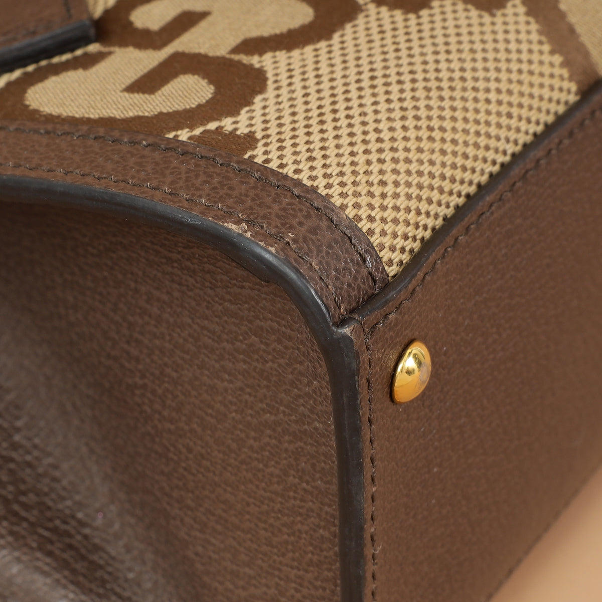 Gucci Bicolor Jumbo GG Mini Diana Tote Bag-Gucci-THE CLOSET