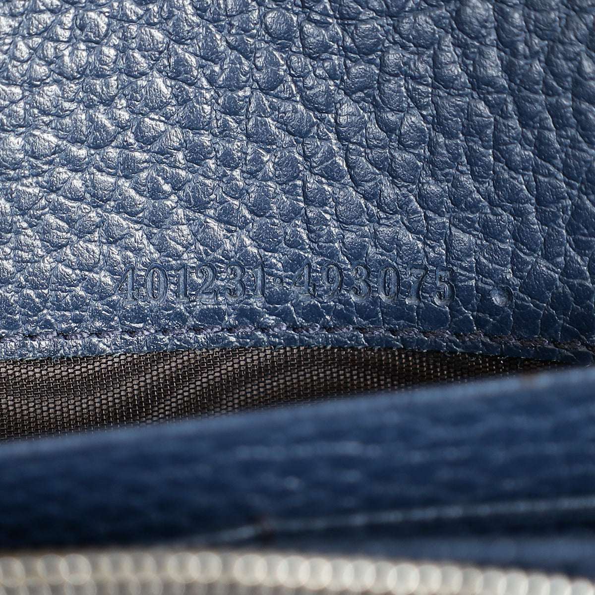 Gucci Navy Blue Dionysus Wallet On Chain