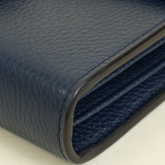 Gucci Navy Blue Dionysus Wallet On Chain