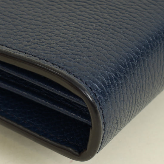 Gucci Navy Blue Dionysus Wallet On Chain