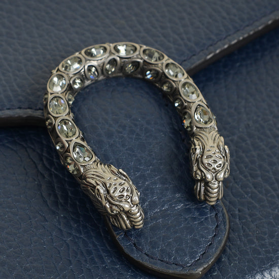 Gucci Navy Blue Dionysus Wallet On Chain
